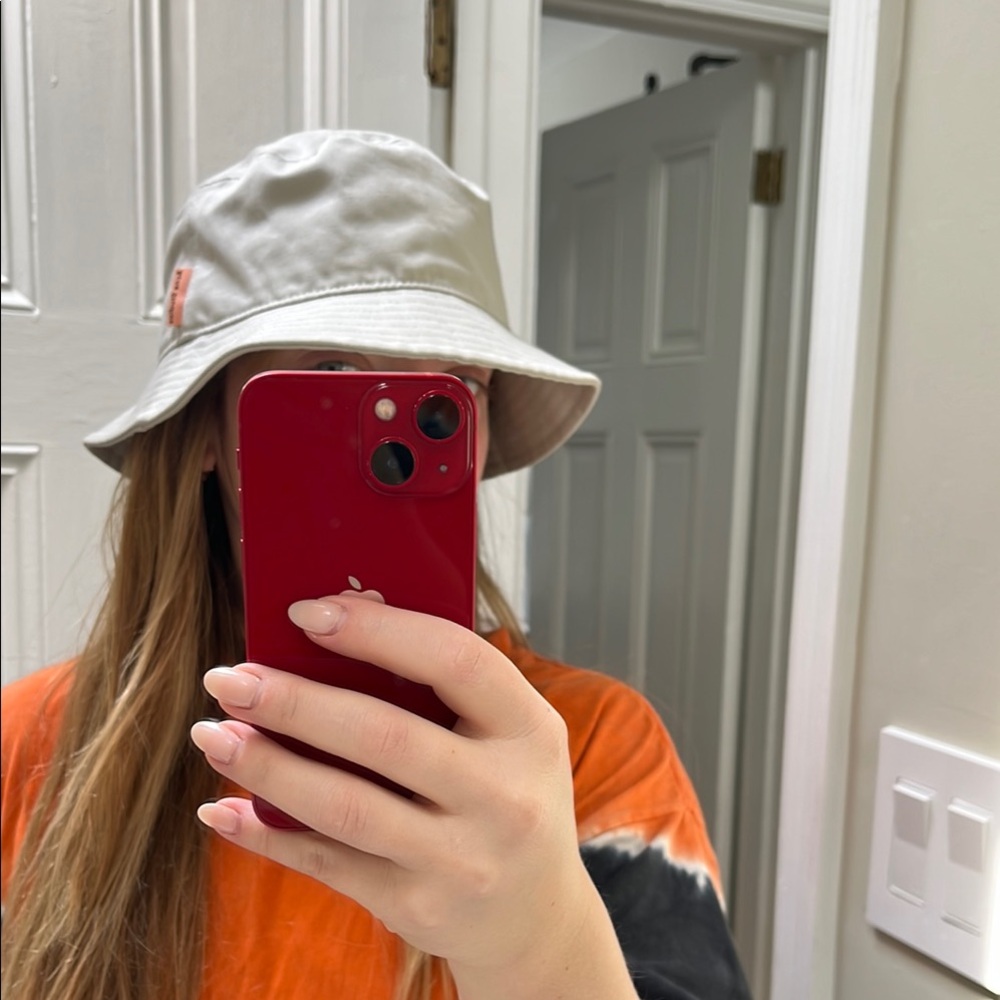 Stylish Gray Acne Studios Bucket Hat